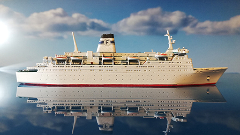 Fähre "Bore Star" Bore (1 St.) SF 1975 Risawoleska  RI 752